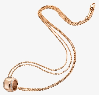 Chopard La Strada Pendant Necklace In 18ct Rose Gold, HD Png Download, Transparent PNG