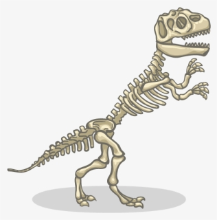 Skeleton Of A Dinosaur , Png Download, Transparent Png, Transparent PNG