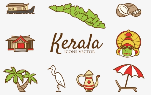 Kerala Icons Vector, HD Png Download, Transparent PNG