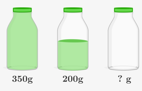 A Full Bottle Of Green Tea Weighs 350 Grams, HD Png Download, Transparent PNG