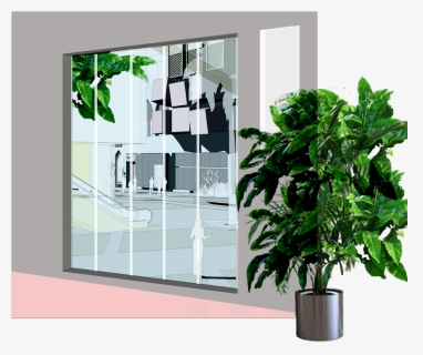 H21 Window Vignette, HD Png Download, Transparent PNG