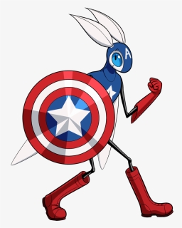 Captain America Bug, HD Png Download, Transparent PNG