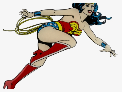 Wonder Woman Clipart Flying, HD Png Download, Transparent PNG