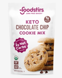 Foodstirs Organic Keto Chocolate Chip Cookie Mix, HD Png Download, Transparent PNG