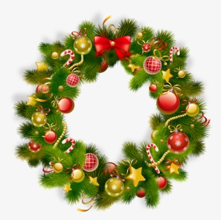 Christmas Wreath Png, Transparent Png, Transparent PNG