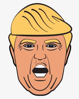 Trump Face Png, Transparent Png, Transparent PNG