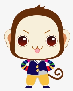 Cute Wallpaper Doll Cartoon Monkey Png File Hd Clipart, Transparent Png, Transparent PNG