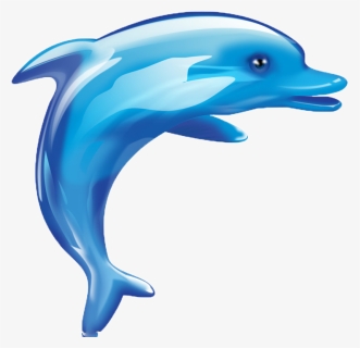 Dolphin Cartoon Cuteness, HD Png Download, Transparent PNG