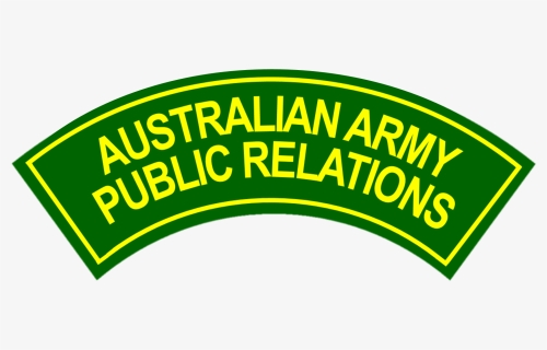 Australian Army Public Relations Battledress Flash, HD Png Download, Transparent PNG