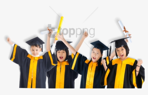 Free Png Download Kids Graduation Png Png Images Background, Transparent Png, Transparent PNG