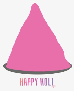Transparent Holi Pink Cone Magenta For Happy Holi For, HD Png Download, Transparent PNG