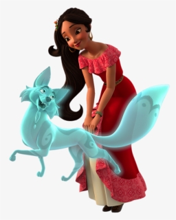 Elena Of Avalor And Zuzo The Spirit Fox, HD Png Download, Transparent PNG