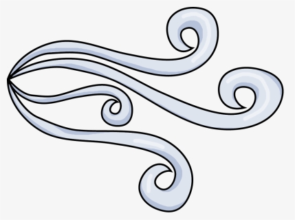 Png Wind Banner Black And White Library, Transparent Png, Transparent PNG