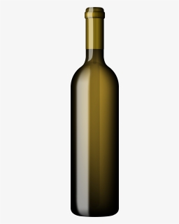 Green Bottle Of Wine Png Clipart, Transparent Png, Transparent PNG