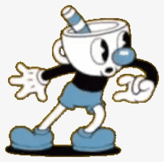 Image Mugmanlooking Gif Cuphead Wiki Fandom Powered, HD Png Download, Transparent PNG