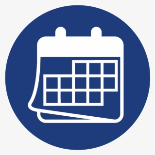 Calendar Icon Png Blue , Png Download, Transparent Png, Transparent PNG