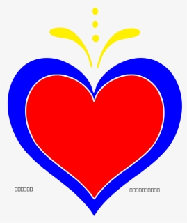 Corazon Colombiano Svg Clip Arts, HD Png Download, Transparent PNG