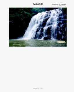 Waterfalls In India Clipart , Png Download, Transparent Png, Transparent PNG