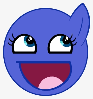 Base Pony Awesome Face By Spiderblare-d678vba, HD Png Download, Transparent PNG