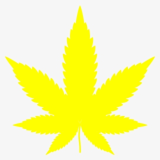 Yellow Hemp Leaf, HD Png Download, Transparent PNG
