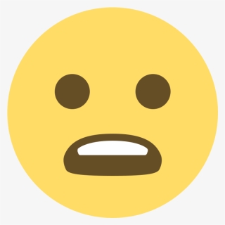 File - Emojione 1f626 - Svg - Anguished Emoji, HD Png Download, Transparent PNG
