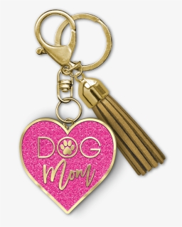 Dog Mom Enamel Keychain, HD Png Download, Transparent PNG