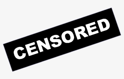 Censored Sign Png, Transparent Png, Transparent PNG