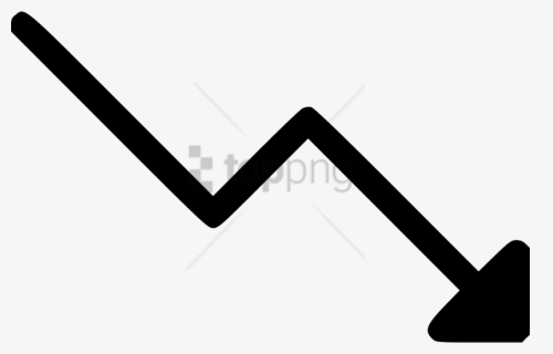 Free Png Trending Down Arrow Png Image With Transparent, Png Download, Transparent PNG
