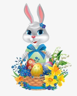 Easter Bunny Png, Transparent Png, Transparent PNG