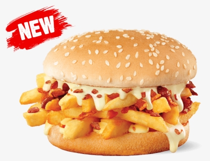 Cheesy Bacon Chip Butty, HD Png Download, Transparent PNG