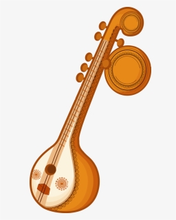 Transparent Vasant Panchami String Instrument Musical, HD Png Download, Transparent PNG