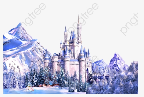Transparent Disney Castle Silhouette Png, Png Download, Transparent PNG