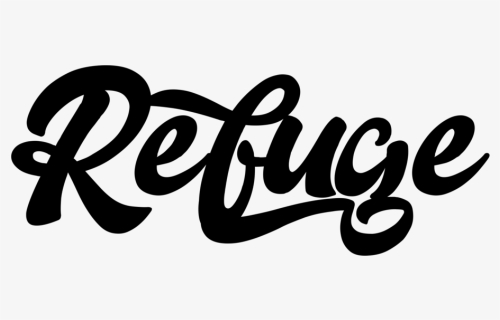 Refuge18logoblacktrans, HD Png Download, Transparent PNG