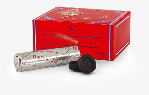 Three King- Pack Of 100 X 40mm Charcoal Tablets, HD Png Download, Transparent PNG