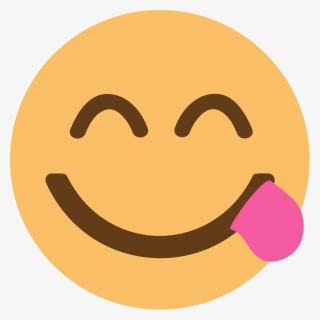 Transparent Yummy Emoji Png, Png Download, Transparent PNG