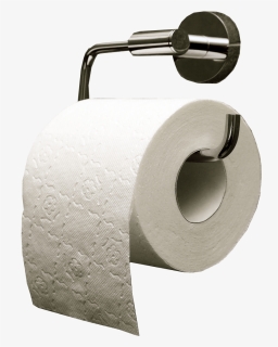 Toilet Roll On Holder Transparent Png Image, Png Download, Transparent PNG