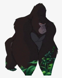 Tarzan Disney Gorilla , Png Download, Transparent Png, Transparent PNG