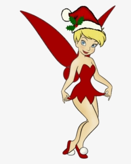 Christmas Tinkerbell Clipart , Png Download, Transparent Png, Transparent PNG