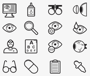 Eye Doctor Icons Vector, HD Png Download, Transparent PNG