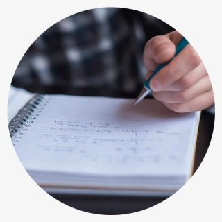 Student Writing In Notebook, HD Png Download, Transparent PNG