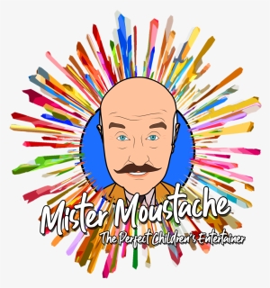 Mister Moustache Burst, HD Png Download, Transparent PNG