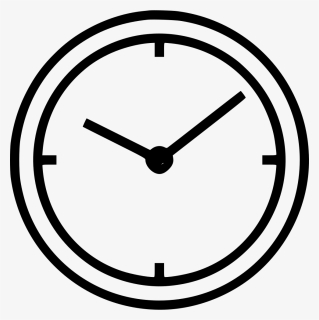 Transparent Time Clock Icon Png, Png Download, Transparent PNG