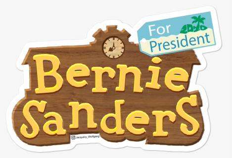 Bernie Sanders For President 2020 Animal Crossing Logo, HD Png Download, Transparent PNG