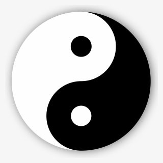 Yin Yang Symbol Clip Arts, HD Png Download, Transparent PNG