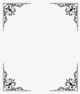 Black Border Png Download Image, Transparent Png, Transparent PNG