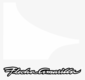 Flecha Amarilla Logo Black And White, HD Png Download, Transparent PNG