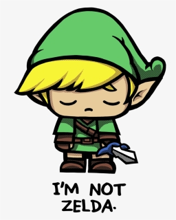 I M Not Zelda , Png Download, Transparent Png, Transparent PNG