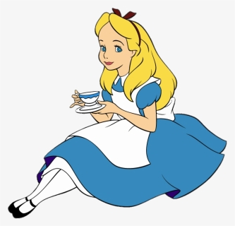Alice Drinking Cup Of Tea, HD Png Download, Transparent PNG