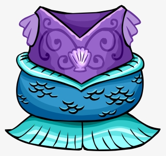 Club Penguin Mermaid Tail Clipart , Png Download, Transparent Png, Transparent PNG
