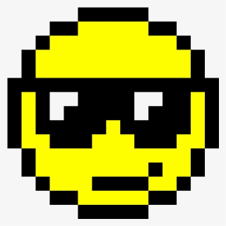 Happy Emoji Pixel Art , Png Download, Transparent Png, Transparent PNG